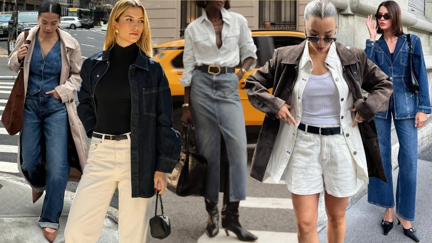 Ghid Denim 2026: De la Wide-Leg la Canadian Tuxedo